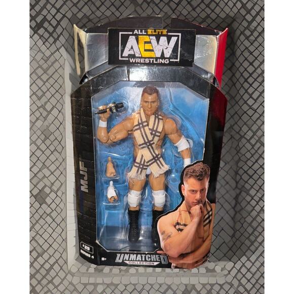 ACTION FIGURE All Elite AEW Wrestling Unmatched MJF Collectible #29 Series 4 - Picture 1 of 3